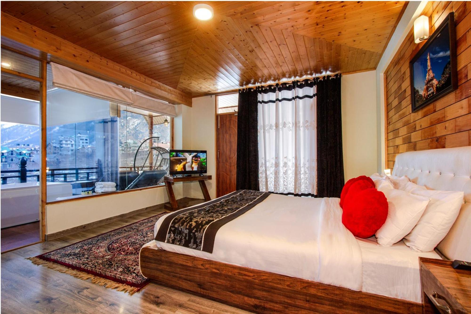 Snow Flakes Resort And Spa Centrally Heated Luxury Resort Manali  Exterior photo